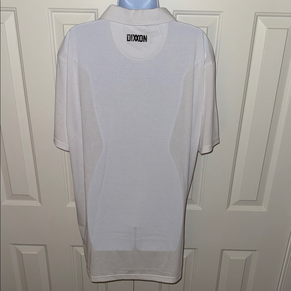New Dixxon White Polo Shirt- Mens - Picture 6 of 9